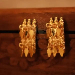 Authentic Kerala Elakkathali Stud Earrings